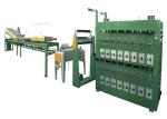 Fine Wire 0.15-0.6mm Tube Brass Annealing Machine With Hot Pot Tinning