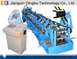 Hydraulic Pre-punching Adjustable Size Steel CZ Purlin Roll Forming Machine With