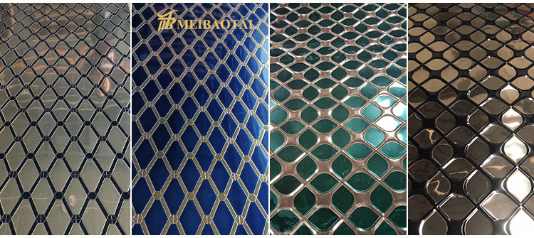 Mixed Color Decorate Sheet J3 Embossed Steel Sheet