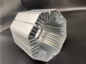 China Thermal Conductivity Custom Aluminum Heatsink Tube CNC Machined factory