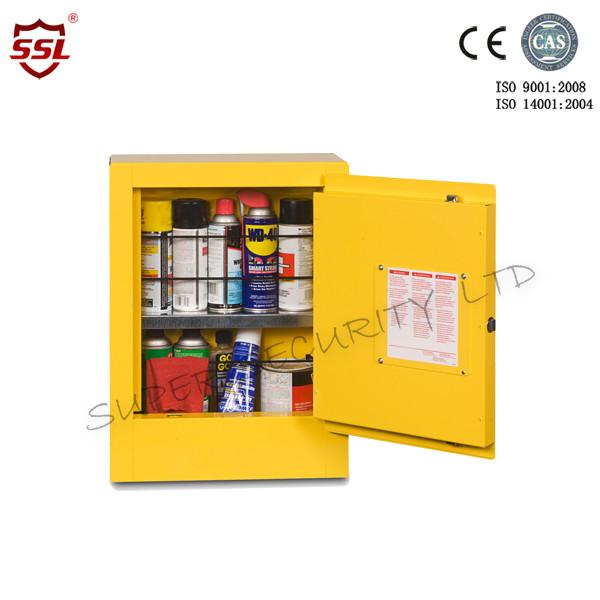 Double Wall Chemical Storage Cabinets For Flammable Liquid , Fuel Storage