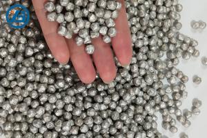 China Silver White Color Magnesium Granules 1-6mm For Washing Cloth Eco - Friendly factory
