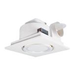 240V Ceiling Exhaust Fan for Bathroom and Restaurant Voltage 240V without LED
