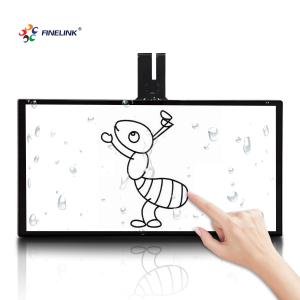 China Customized 20 Points Multi Touch Screen for 27 32 43 Inch Large Size Touch Screen factory