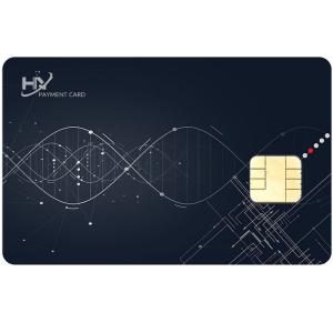 China Financial Security Contact Chip Card With Customizable Layout Pattern factory