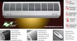 Natural Wind T2 Series Air Curtain For Door Opening With Lighten Body