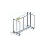 Buy cheap Metal Retail Gondola Shelving Space Saving , Wall Along Slatwall Gondola Display from wholesalers