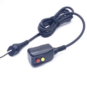 China 1.2m 1.5m Leakage Protection Plug , Hair Dryer Current Interrupt UL GFCI Electrical Plug factory