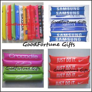 China Customed Inflatable PE inflatable clapper dance festival cheering stick printed logo factory