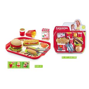 Non - Toxic DIY Food Kitchen Set Educational Children's Play Toys W / Egg