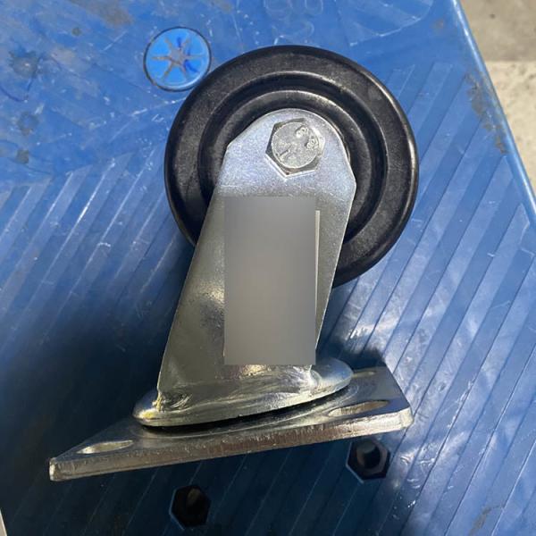 4 Inch 5 Inch 6 Inch 8 Inch Solid Black High Heat Casters Heavy Duty Heat