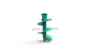 China Apfshz Auger Drilling Single Cone Single Screw Rock factory