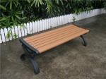 Antique Garden Furniture Wooden Bench With Sandblasting Zinc Spraying Finish