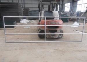 China 1-5/8&quot;OD 5ft x 10ft portable welded galvanized pipe stockyard farm fence panels factory