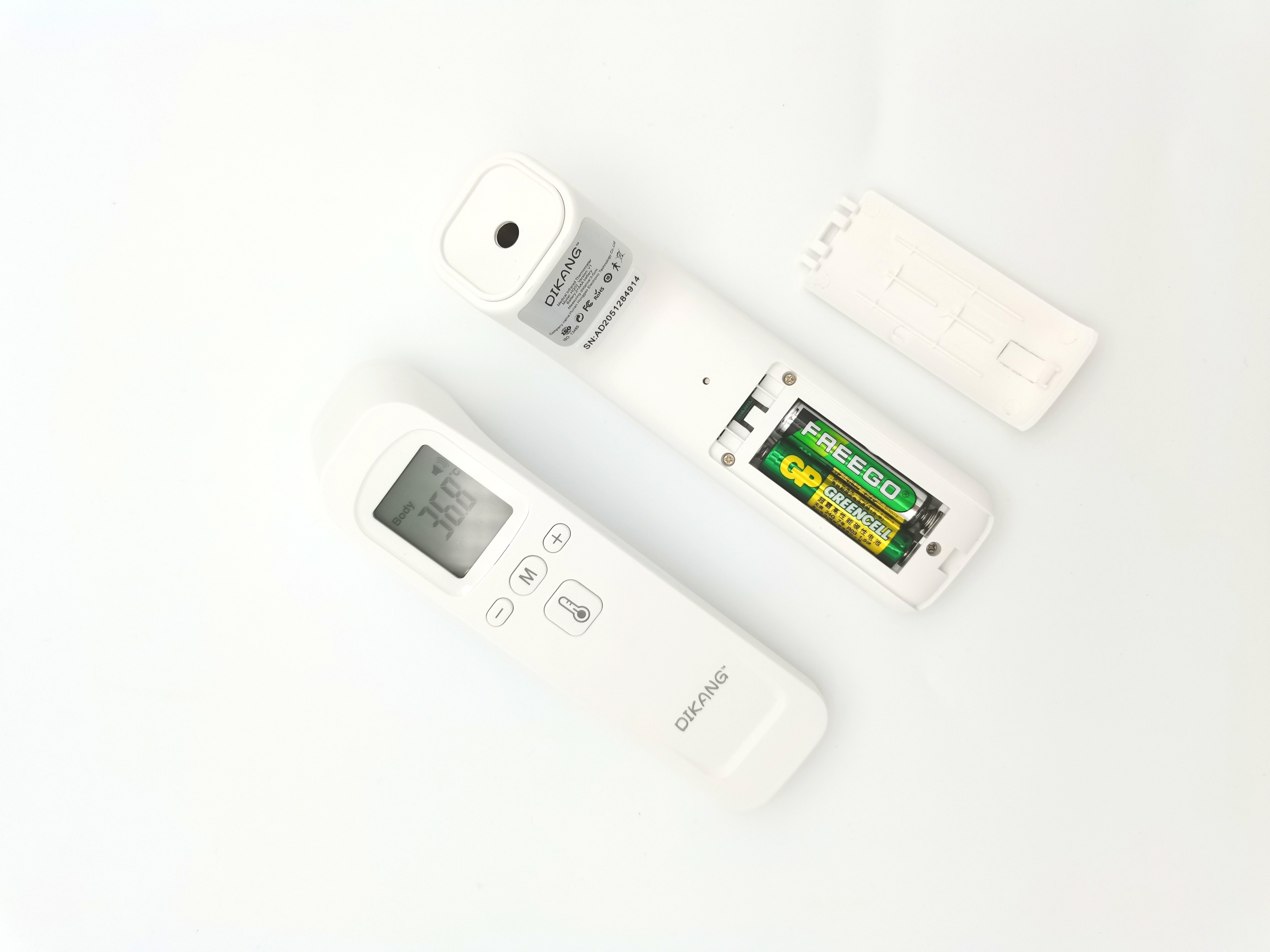 Handheld Infrared Forehead Thermometer Gun Precise Sensor 70kPa-106kPa