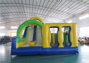 China Vertical - Rush Inflatable Obstacle Course For Children And Adults factory
