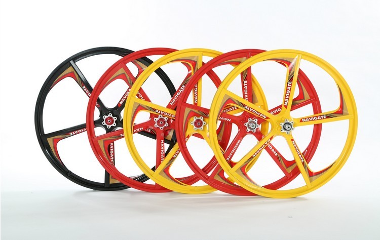 Magnesium Alloy 5 Spoke 24 Inch Mountain Bike Rims