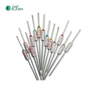 China 142°C Aupo Thermal Fuse Thermal Cut Off Fuse 250V 10A For Heater factory