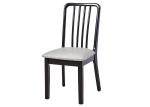 Artificial Leather Sponge Wooden Upholstered Chairs , Upholstered Side Chairs
