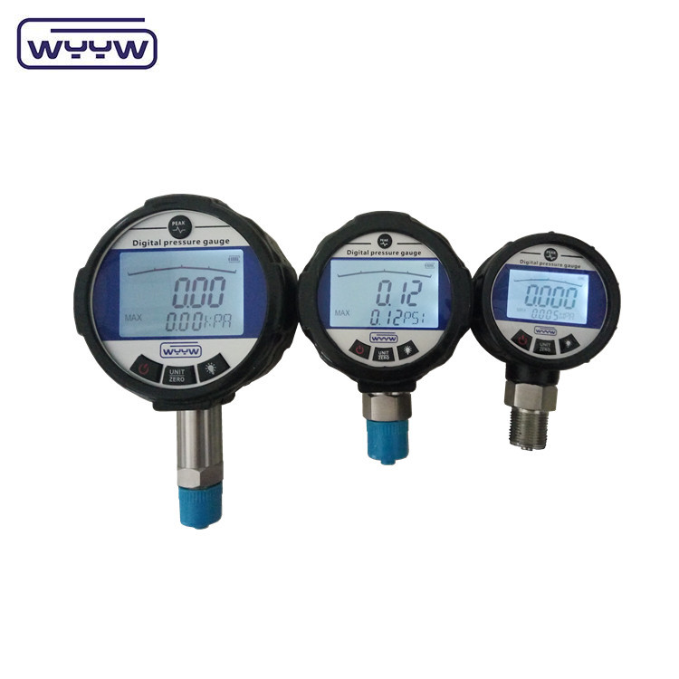 100mm Digital Pressure Gauge 12 Months Working Temp 20- 140 °F -6.67 To 60°C Accurate Measurement