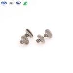 M1.4 X 2 Decorative Screw Stainless Steel Thin Slotted Round Head Screws