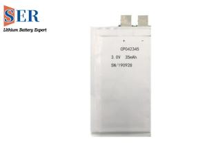 China CP042345 3.0V Flexible Limno2 Battery CP203040 Ultra Thin Cell factory