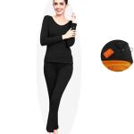 Warm Underwear Electric Heated Jacket Thick Thickness for women skiing