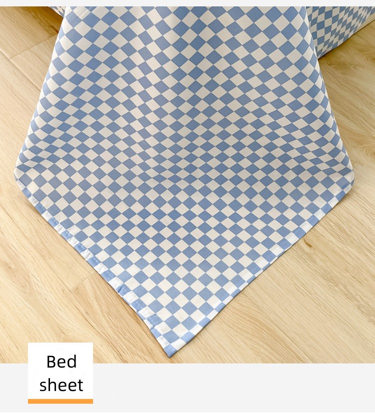 Fashionable Attractive Style Duvet Bedding Set with Anti Dust Mite Fabric Density 173*118