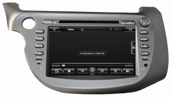 Ouchuangbo Capacitive Android 4.2 GPS Navigation DVD Stereo for Honda New Fit 200-2011 USB