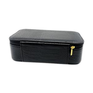 China Velvet Inside Square Polyester Lining Jewellery Organizer Box factory