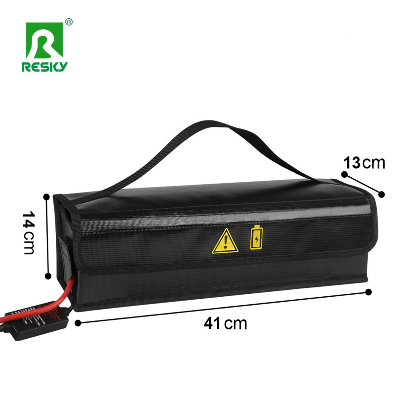 China Fireproof Explosion-Proof Battery Safe Bag For Charging Electric Bike Lithium Battery Pack factory