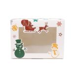 Christmas Cookie Dessert Cardboard Giftbox Cake Muffin Christmas Cardboard Boxes