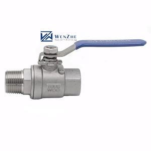 China Male and Female Full Port BSP BSPT NPT Q11F 304 316 WCB CF8 1000 wog Threaded 2pc Ball Valve factory