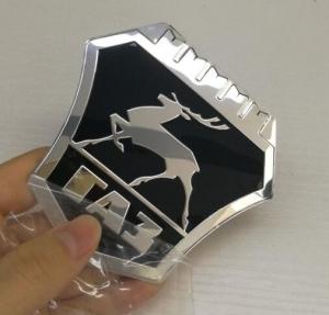 China New model Custom Chrome plastic ABS car badges emblems and auto car logo metal emblems badge factory factory