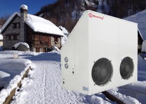 China 12kw 380V 50Hz Air Source Heat Pump Monoblock With Copeland Compressor factory
