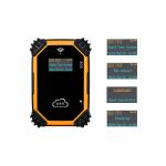 real time GPS Security Guard Tour System Solution Magnetic Charging Port