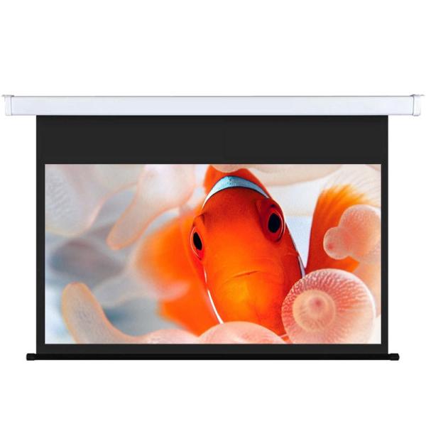 100" 16:9 motorized electric projection projector screen HD 3D TV home theater