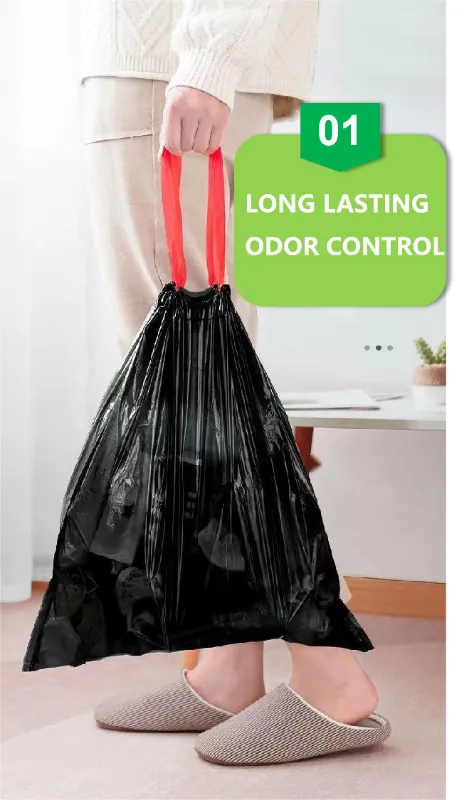 Hot China Products Wholesale Black T-Shirt Garbage Bags