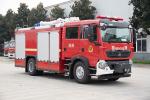 Sinotruk HOWO 6T CAFS Water Foam Tank Fire Engine Specialized Vehicle Price