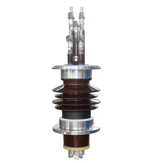 Oil Communicating Electrical Transformer Bushing Parts Porcelain 2500A