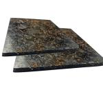 Marble Effect Forged Composite Carbon Fiber Sheet with Copper Powder and Golden