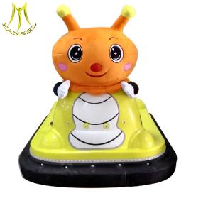 China Hansel plastic material outdoor sales plastic bumper car with remote control factory