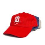 3d Puff Washed Cotton Unstructured Baseball Caps / Metal Buckle Dad Hats
