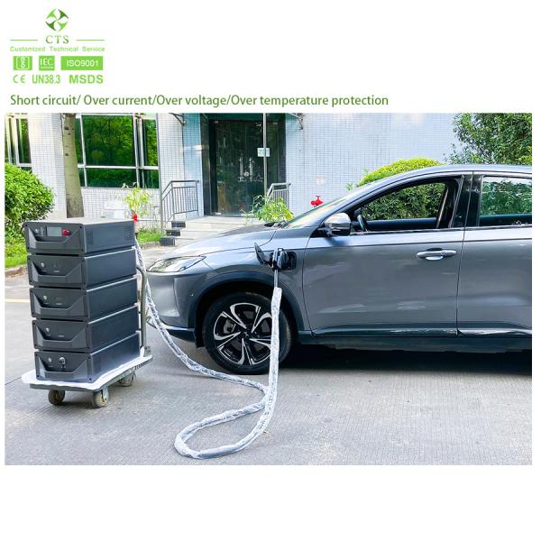40kW 60kW 120kW ev charging station road auxiliary rescue equipment high voltage