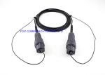 Water Proof Multimode Fiber Optic Cable Fullaxs To LC Duplex Jumper For FTTH