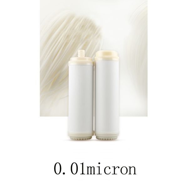 10 inch UF Ultrafiltration Membrane Filter Cartridge 0.01 Micron for Household Water Filtration