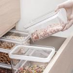 Modern Style Large Capacity Dry Airtight Food Container Plastic Sealed Jar for