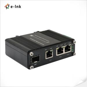 Mini Industrial 3-Port 802.3at PoE + 1-Port SFP Ethernet Switch with 12~48V DC