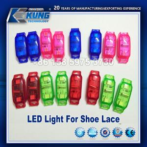 China Practical Lightweight Sneaker LED Light , Multipurpose LED Shoe Safety Light factory