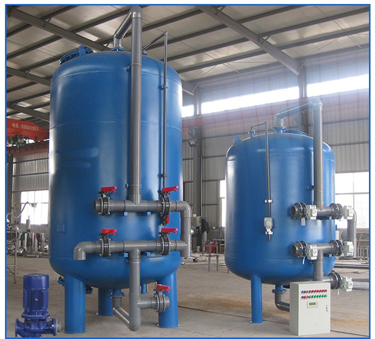 Automatic Carbon Steel Quartz Sand Filter Activated Carbon Manganese Shallow Sand